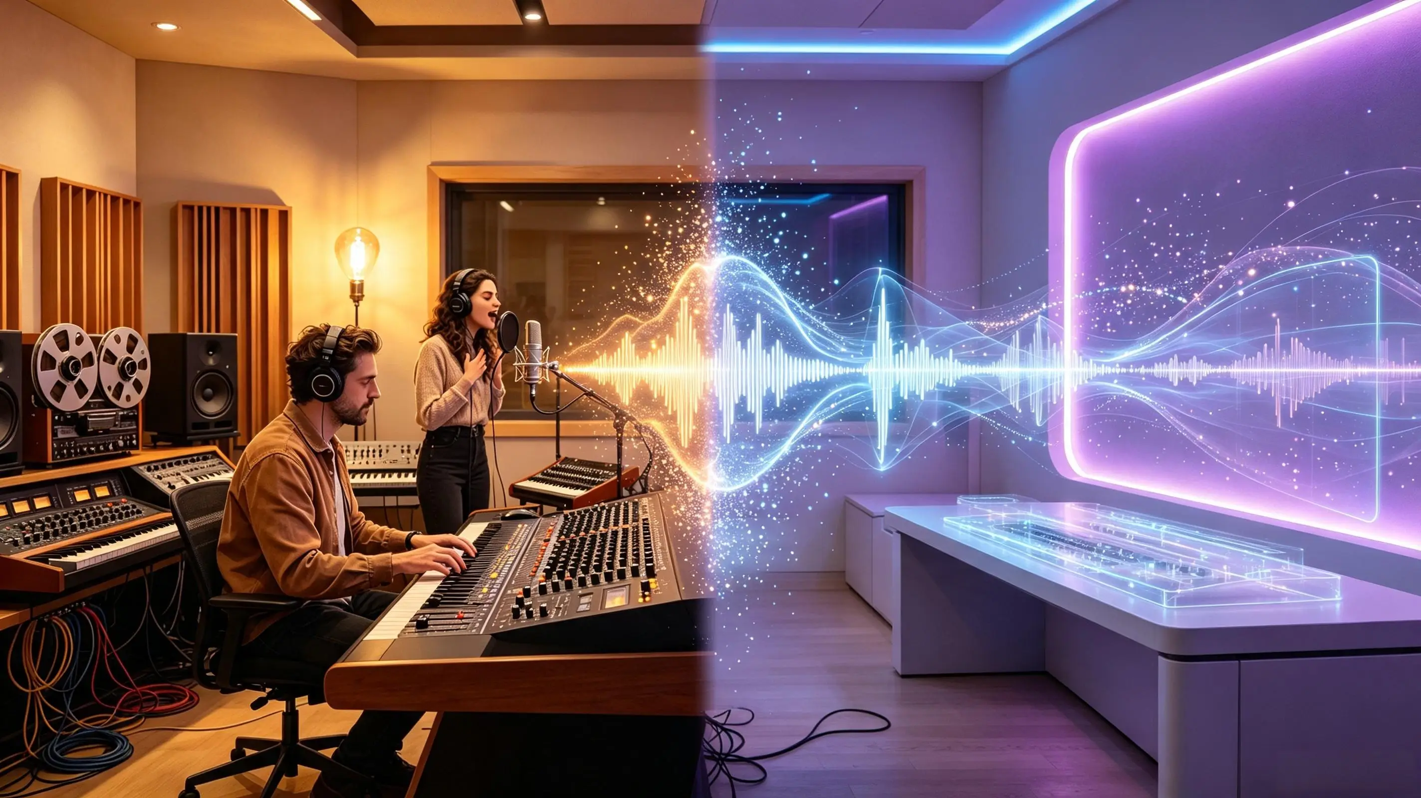 人工智能音乐与传统音乐：成本、质量、版权和工作流程